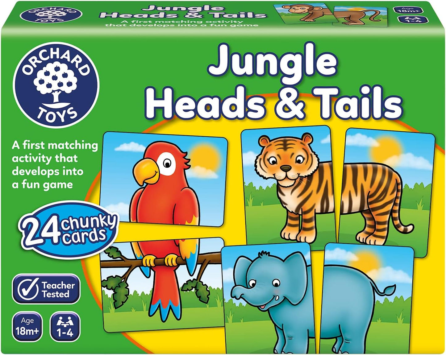 Orchard Toys Farmyard Heads and Tails Game