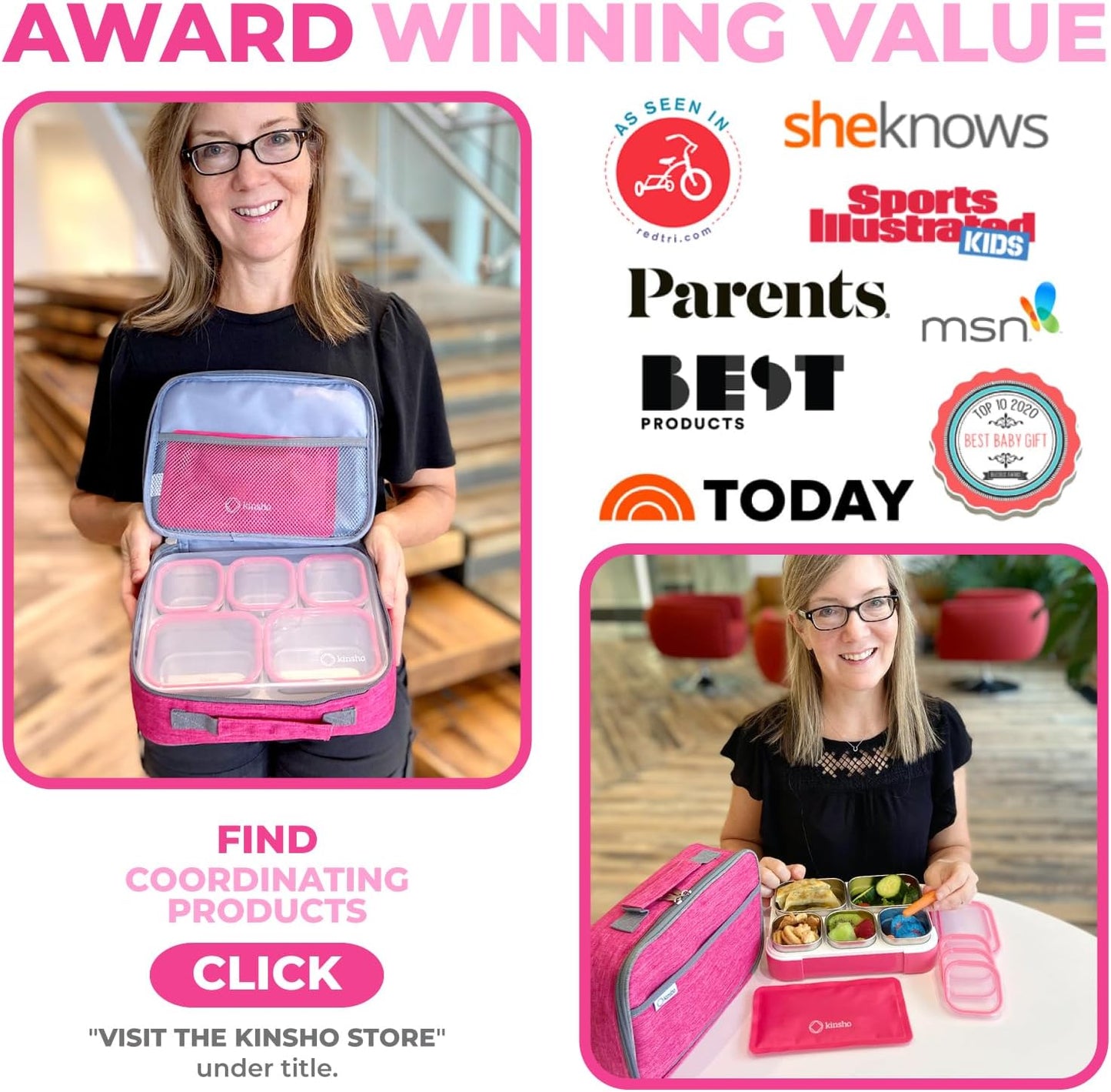 Stainless Steel Kids Bento