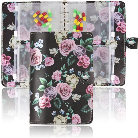 Hennaja Pill Organizer,Pill Pouches Clear Plastic Bags